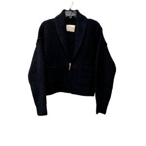 New Lucky Brand Women's Size XS Toggle Front Cardigan Black